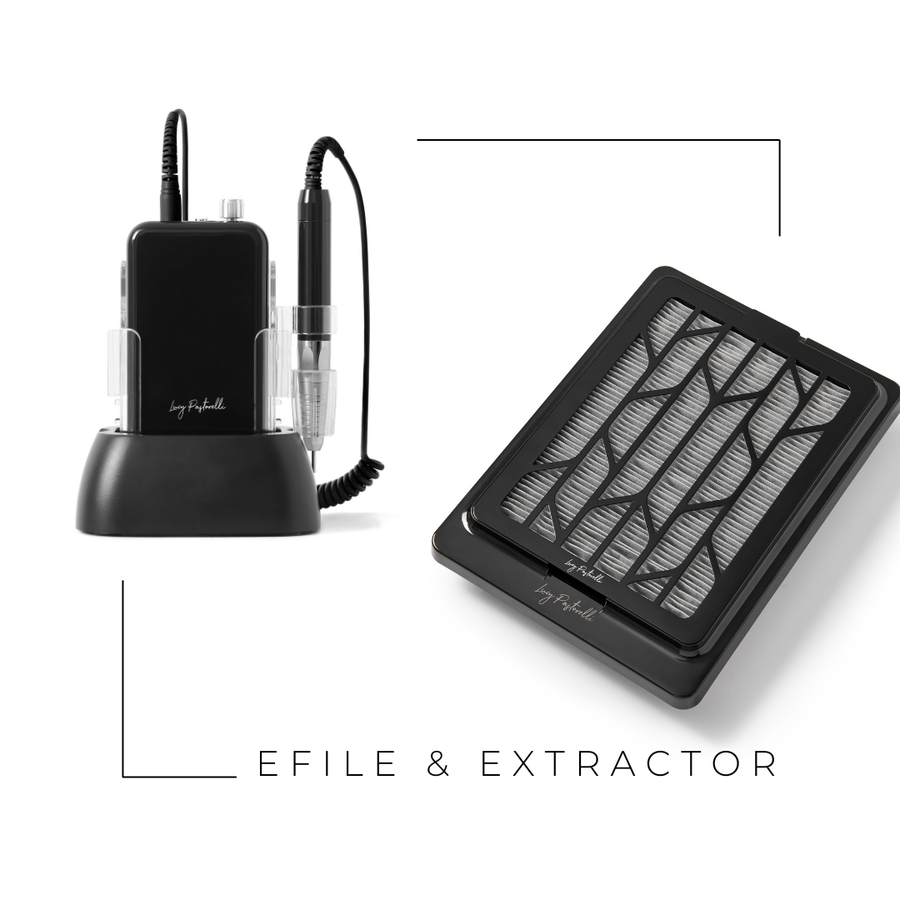 The LP eFile & Dust Extractor - Black
