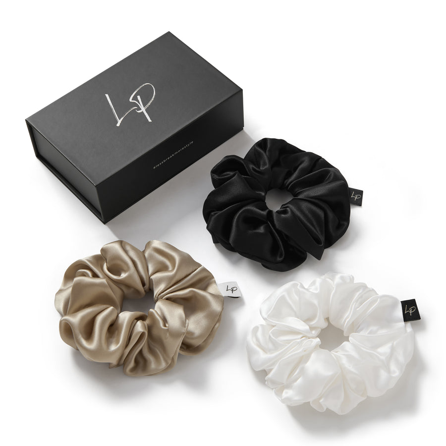 LP Silk Scrunchies - 3 Pack