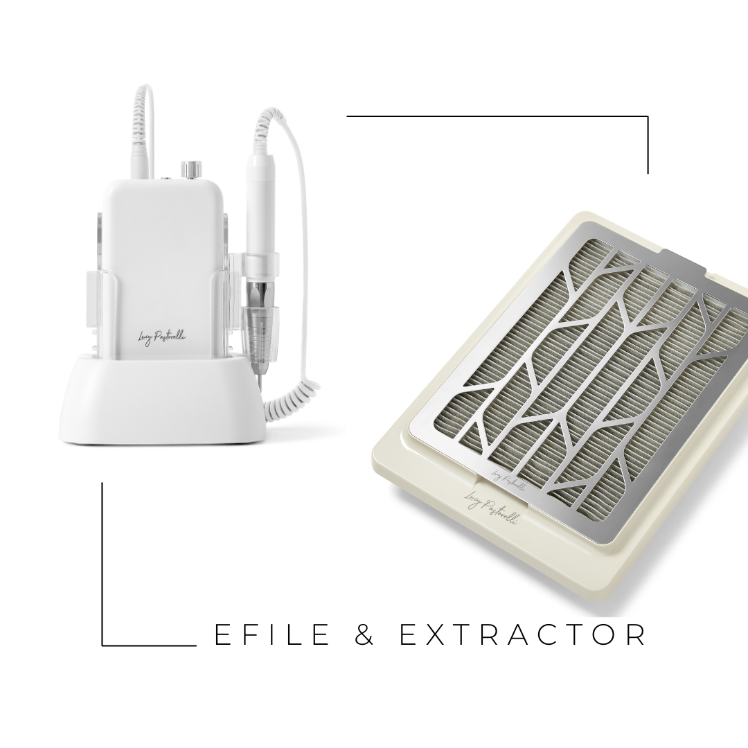 LP Dust Extractor & LP eFile | Professional Nail Tech Equipment | Lucy ...