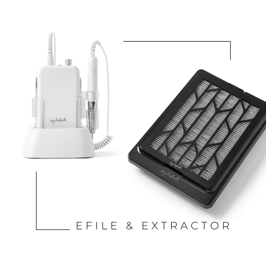 The LP eFile & Dust Extractor - Black